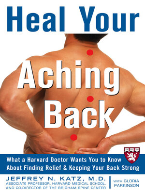 cover image of Heal Your Aching Back